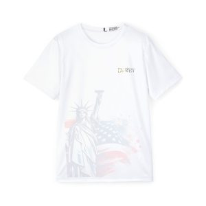 Patriotic Men's Sports Jersey, Fitness Shirt, Casual Tee, USA Jersey, Gift for Sports Lovers, Independence Day Apparel